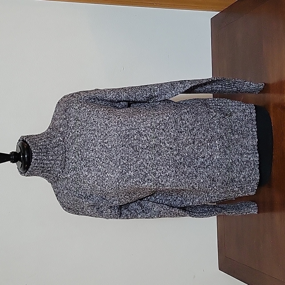 Eddie Bauer Women's Marled Grey Turtleneck Sweater NWT Size XS/Small